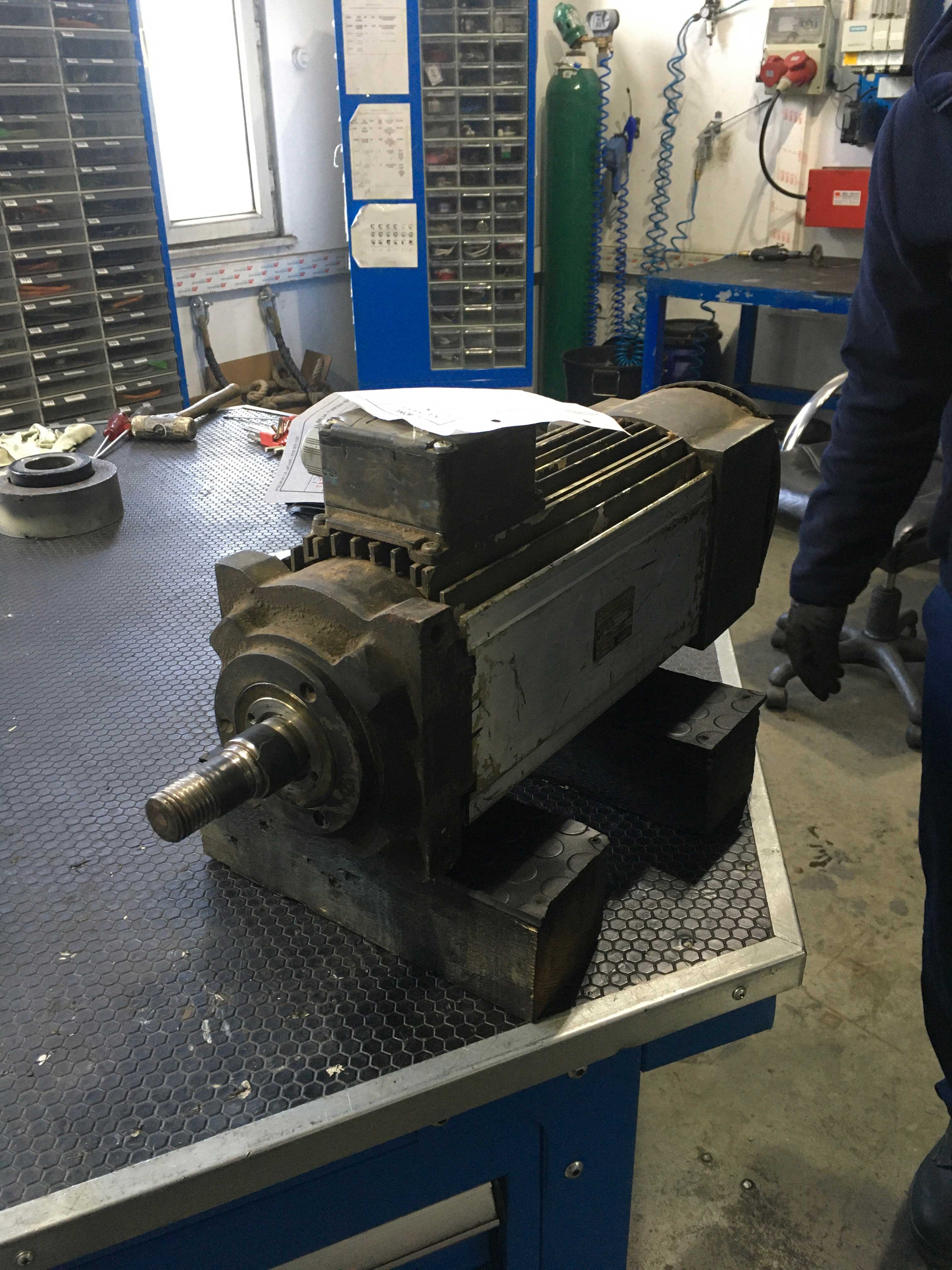 Perske spindle motor tamir bakım ve onarımı Gebze