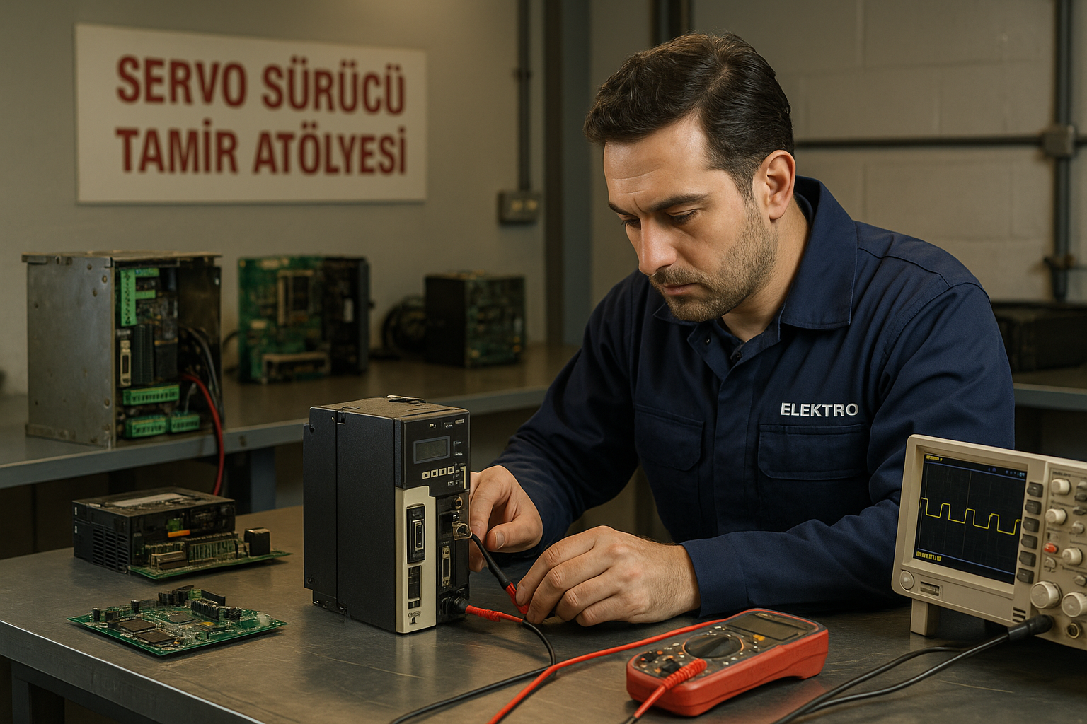 İstanbul Servo Sürücü Tamiri | Hızlı, Garantili ve Profesyonel Hizmet